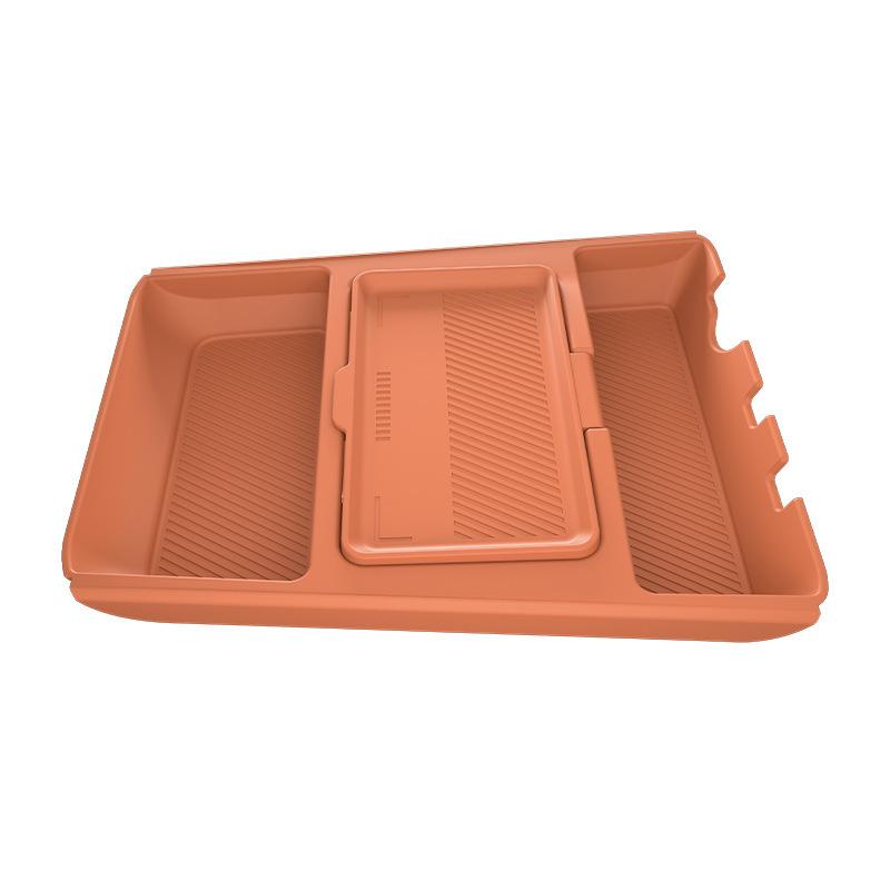 Fits 24 Leapmotor C16/C10 Models: Center Console Lower Storage Box Organizer and Decorative Supplies.