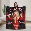 Nejlepší přítel člověka Sabrina Carpenter Deka Super Měkká Plyšová Přehozová Deka Na Gauč Křeslo Pohovku Postel Flanelové Povlaky na Přikrývku