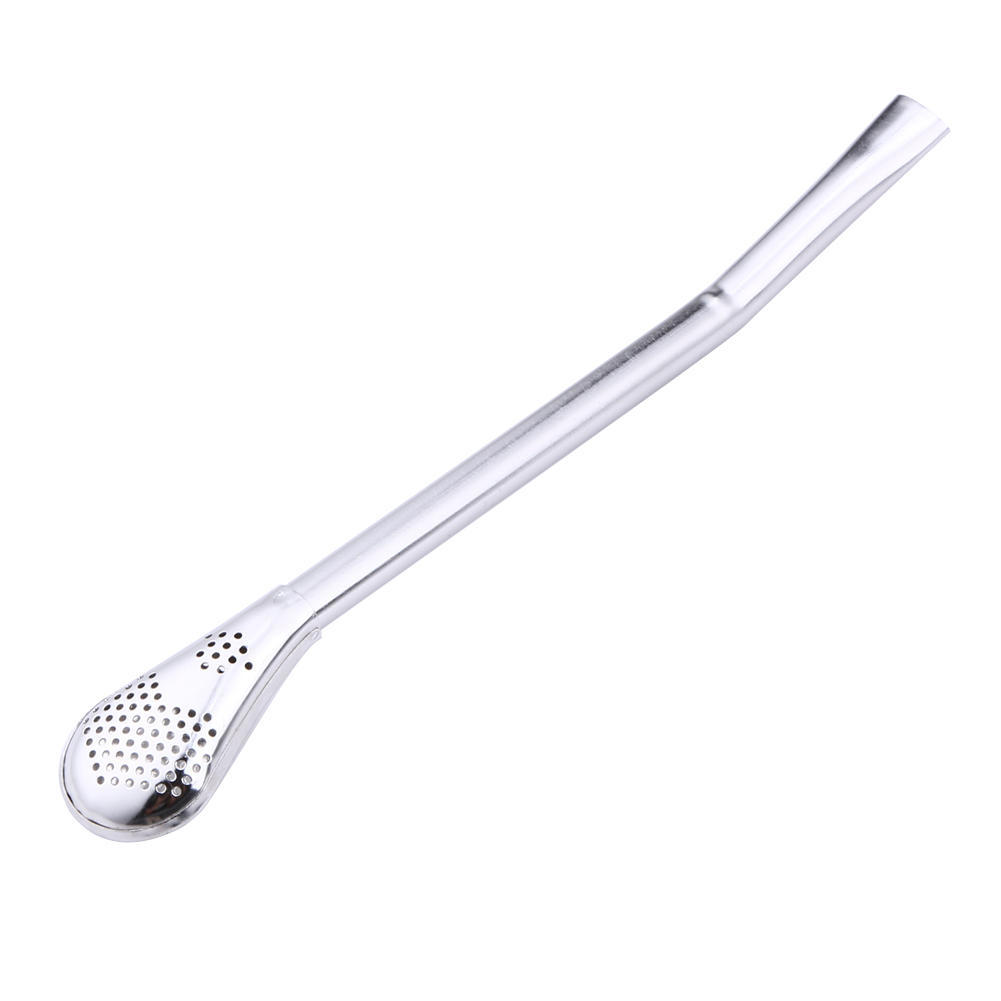 Stainless Steel Drinking Straw Tea Filter Handmade Yerba Mate Tea Strainer Gourd Washable Drinking Straws Tea Tool