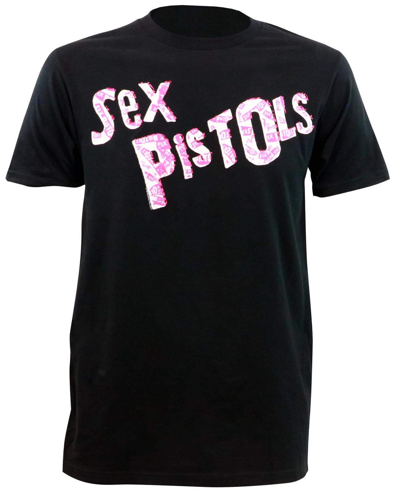 SEX PISTOLS Multi Logo T-Shirt S M L XL 2XL NEW M