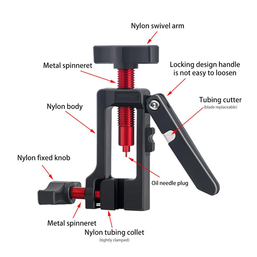 

Oil Needle Insertion Tool Hydraulic Hose Fitting Insert Tool for MTB bike