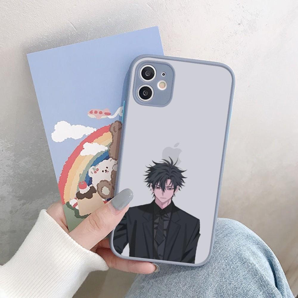Anime Link Click Time Agent Phone Case for iPhone 14 11 12 13 Mini Pro Max 8 7 Plus X XR XS MAX Translucent Matte Cover