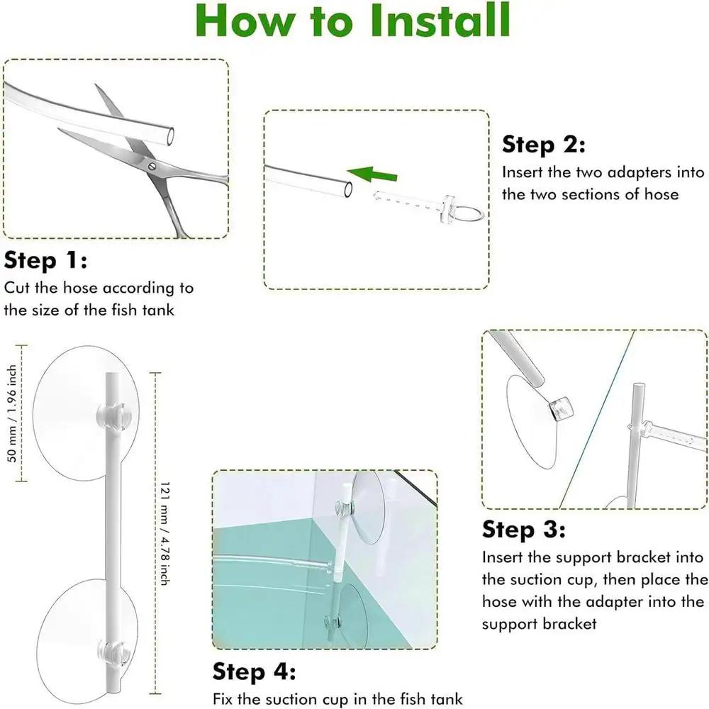 Floating Plant Corral Fish Feeding Ring Separates & Protects Floating Plants Feeding Ring Improve Water Quality Aquarium Filter