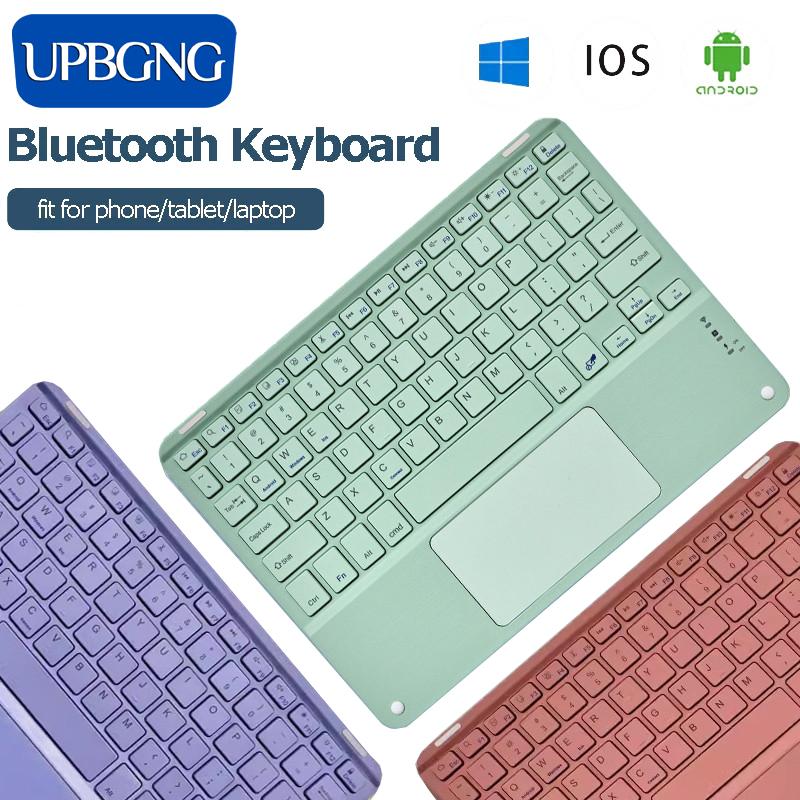Universelle Touch-Tastatur für iPad Air 13 11 M3 11. Gen Tablet-Tastatur für Samsung Galaxy Tab S10 Ultra Bluetooth-Tastatur