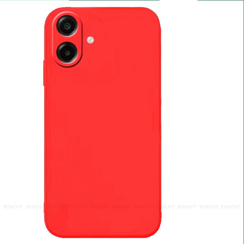 Pro Samsung A07 Pouzdro Kryt Samsung Galaxy A07 Capas Zadní Nárazník Telefonu Originální Tekutý Silikon Měkké TPU Fundas Samsung A07 A 07