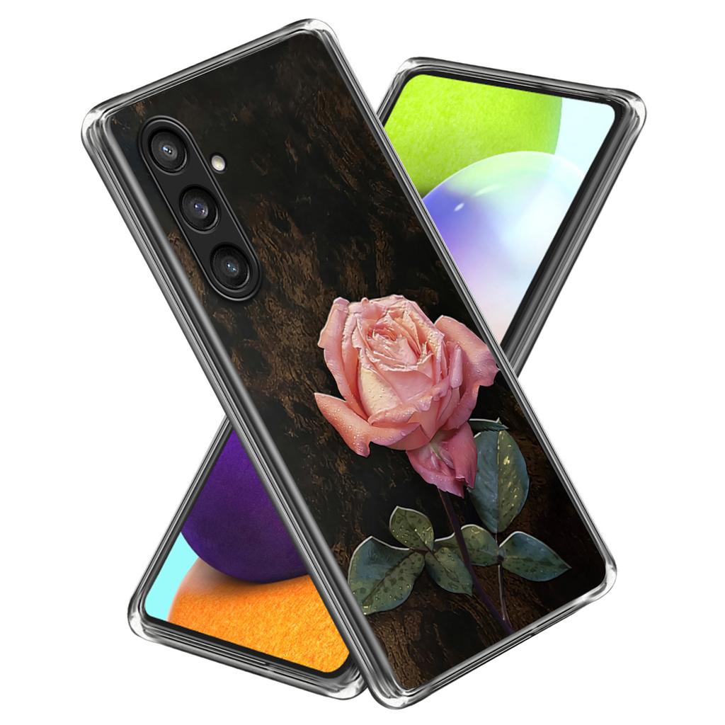 For Samsung Galaxy S24+ Shockproof Cover Soft TPU Pattern Printed Phone Case