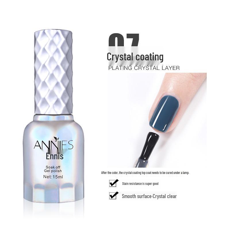 

Гель-лак для ногтей Ennis: Набор База и Топ с Укрепляющим Матовым Финишем для Салонов