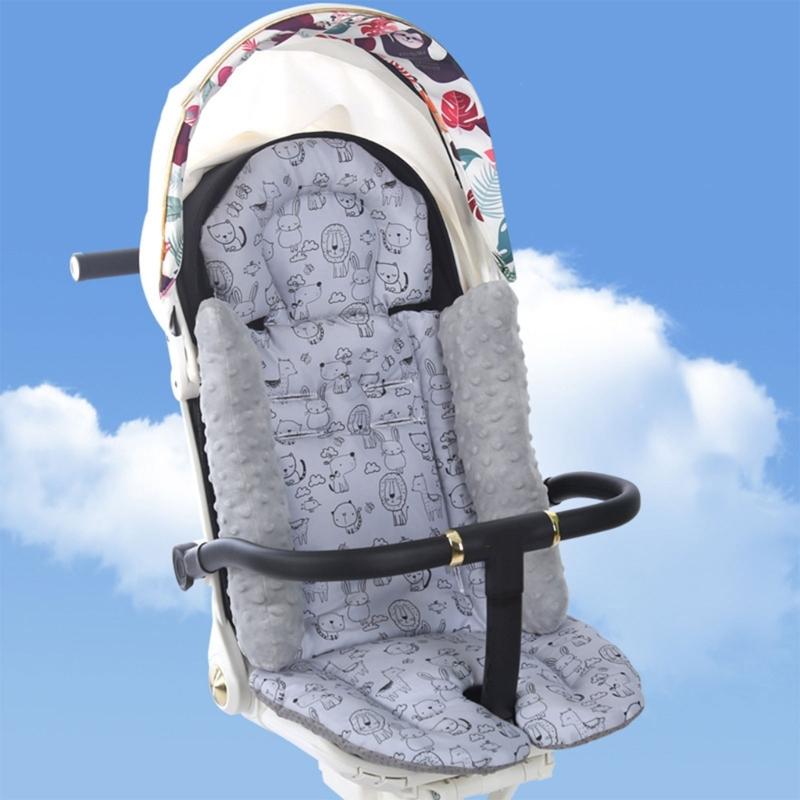 Baby Stroller Seat Liner Baby Car Seat Body Support Cushion Comfortable Baby Seat Pad Baby Pram Cushion Non Slip Cushion