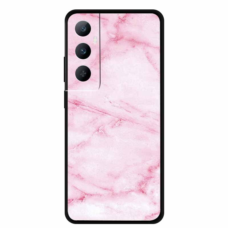 For Realme C65 4G Global C 65 Phone Case Marble Patterns Back Cover TPU Soft Silicone Protector Shield Funda for RealmeC65 Capa