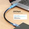 USB4 Cable USB-C Thunderbolt 4 3 with TB 8K 60Hz Video 20bps 20V 5A PD 100W Fast Charging for PS5 Nintendo Switch MacBook Pro