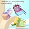 Portable Soap Box Travel Mini Soap Box Sealed Drain with Lid Soap Box Transparent Light Luxury High-end