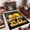 Personalized Crystal Velvet Carpet Custom Name Text,Bing Bunny Anti Slip Area Rug For Home Decoration