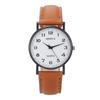 Fashion Women Leather Casual Watch Luxury Analog Quartz Crystal Wristwatch Luxury Women's Casual Watches  Watch Women