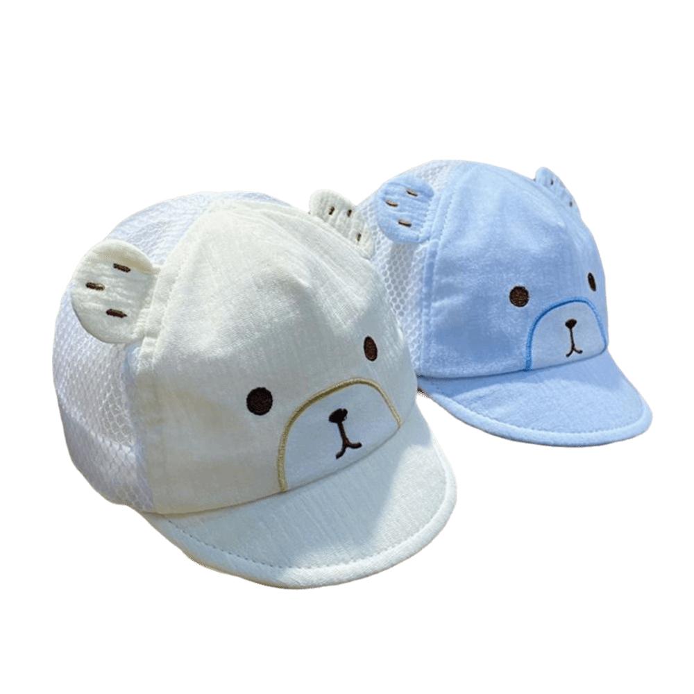 Soft Cotton Baby Cap Cotton Peaked Caps Summer Baby Baseball Cap