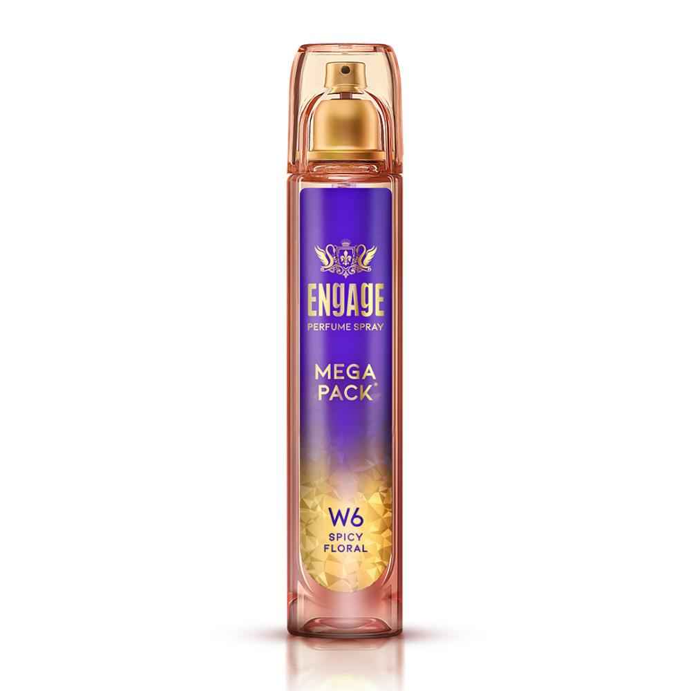 

Engage W6 Spicy And Floral Perfume 160 Ml Long-Lasting Feminine Fragrance For Everyday Use