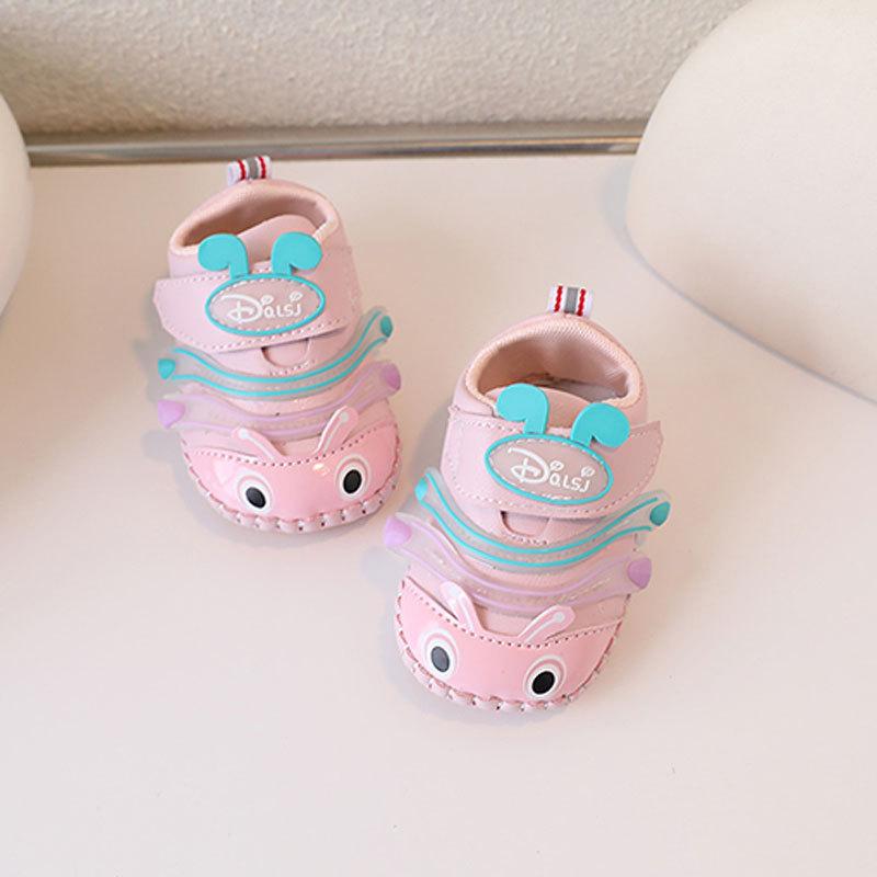

Spring and Autumn New Baby Shoes Soft Sole 0-1 and A Half Years Old Male and Female Baby Cartoon Toddler Shoes 6-9 Months 1