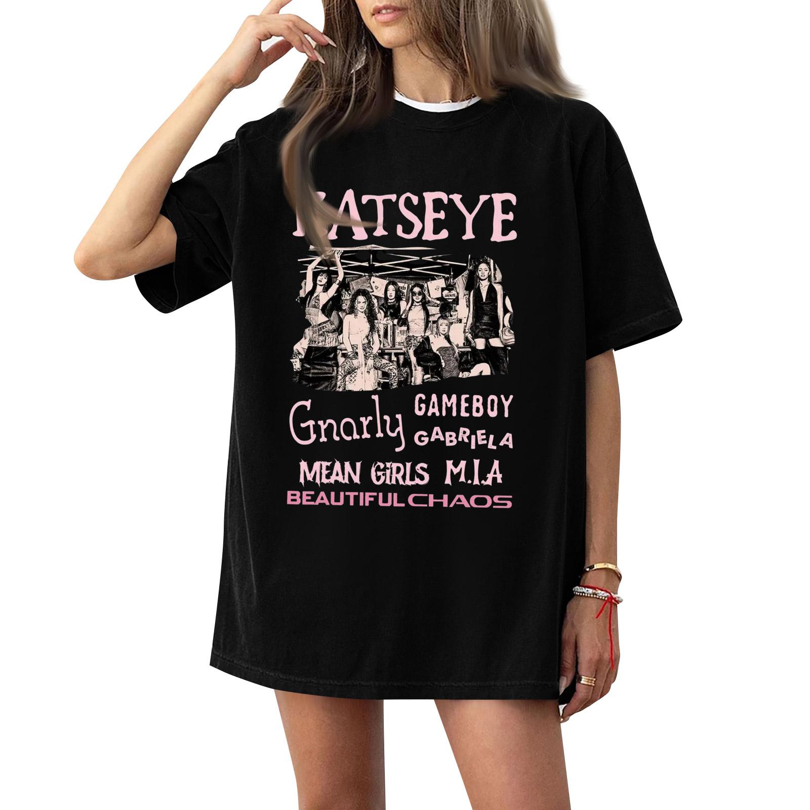 

Женская футболка с круглым вырезом и короткими рукавами с принтом XXXL чёрный