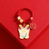 Keychain Dragon Adorable Lunar New Year Charm Silicone Cartoon Gift Accessory