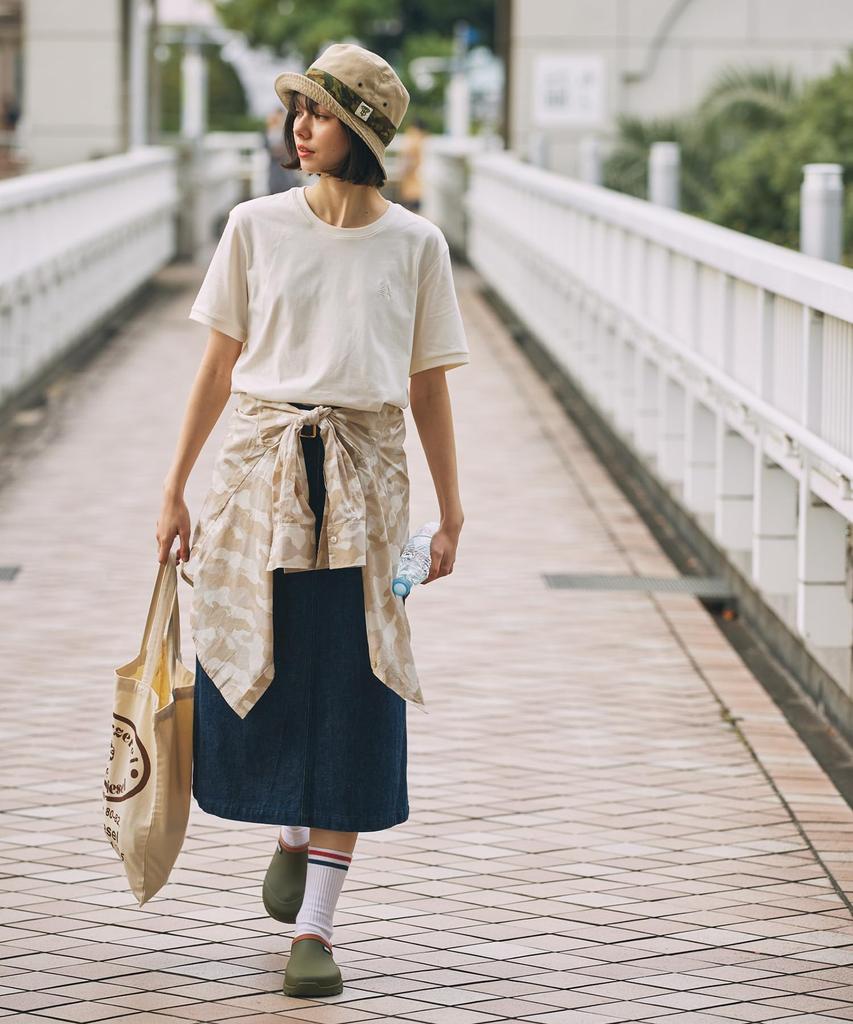 Aigle 1853 Logo XL T-Shirt [Official] [EC Exclusive] Moisture-Wicking, Quick-Drying T-Shirt, White,