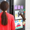 Axes Refrigerator Magnet Plastic 3D Throwing Hatchet Fridge Magnet Home