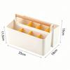 Portable Desktop Pen Holder Multifunctional Storage Holder Large Capacity Marker Pen Stationery Storage Box Desktop Organizer
