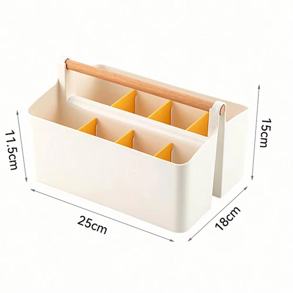 Portable Desktop Pen Holder Multifunctional Storage Holder Large Capacity Marker Pen Stationery Storage Box Desktop Organizer