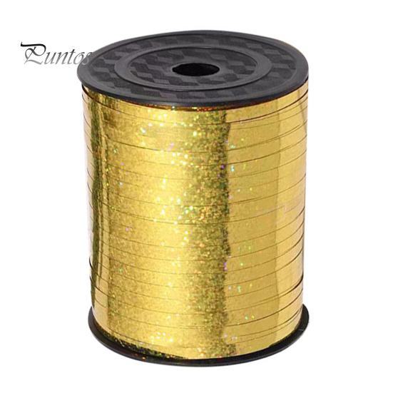 

500 ярдов лента для завивки блестящая лента в виде шариков в рулоне для подарочной упаковки поделки украшения для вечеринок