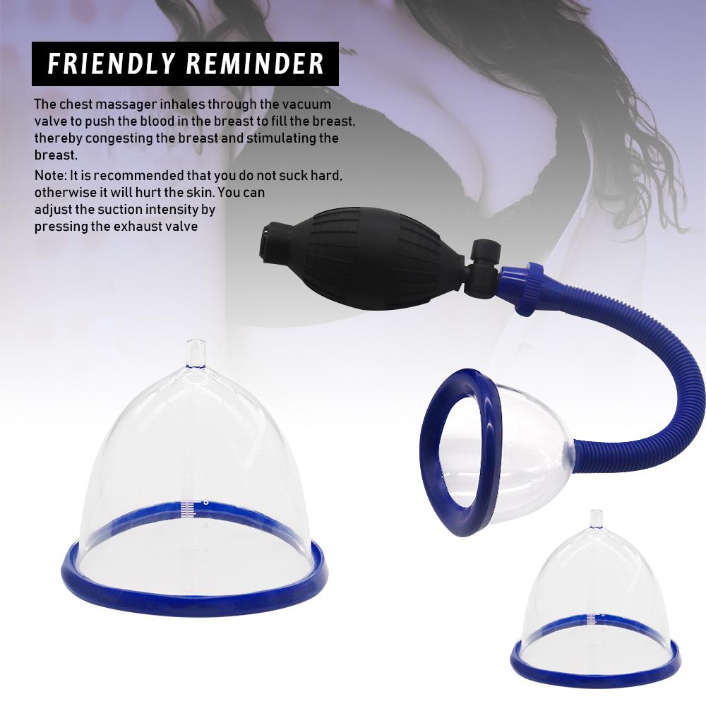 EXVOID Breast Enlarger Nipple Massager Breast Enhancement Vacuum Cup Sex Toys For Woman Breast Pump Nipple Sucker Sex Shop