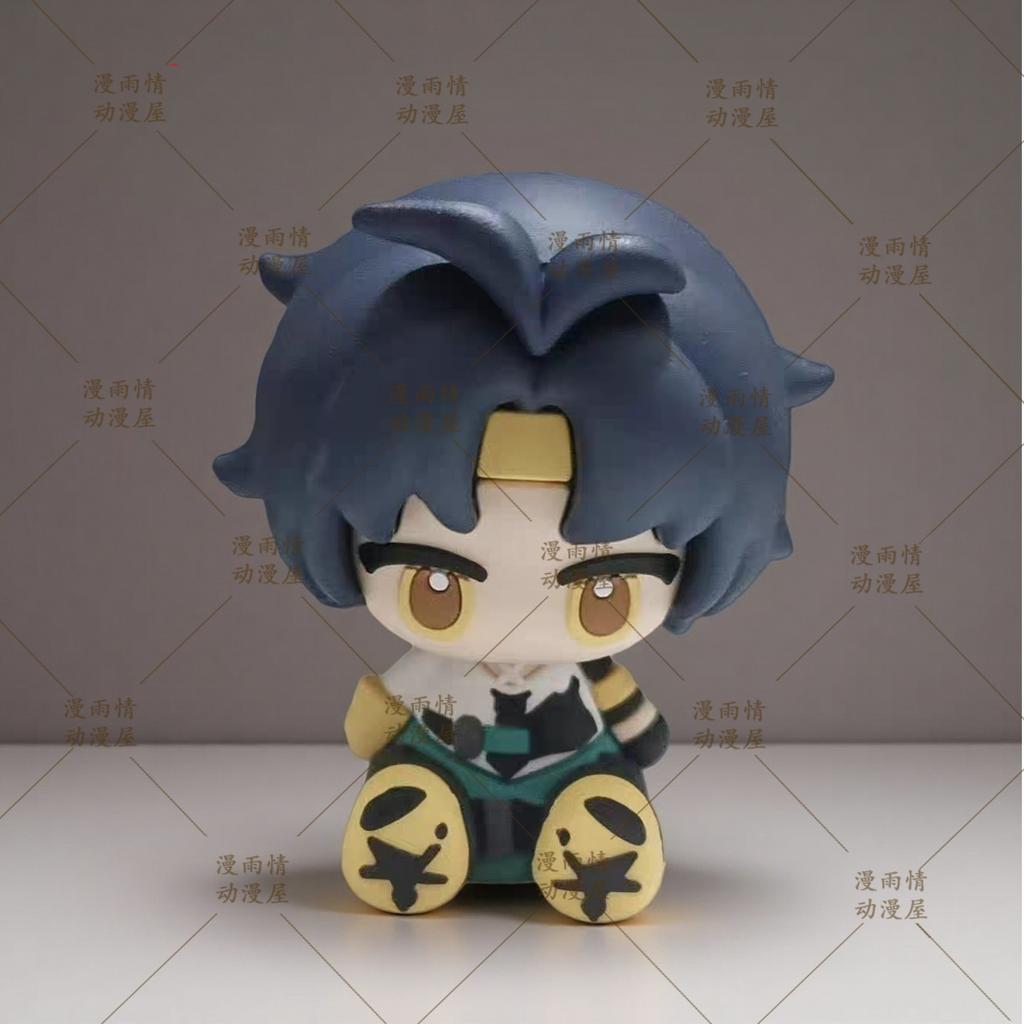 Anime Q-Version Zenless Zone Zero Figur Asaba Harumasa Hoshimi Miyabi GK Sammlerstück Schreibtischornament Spielmodell Puppe Spielzeug Für Fans