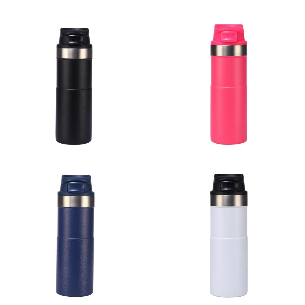 304 Stainless Steel Travel Mug With Leakproof For Outdoor Hiking And Cycling