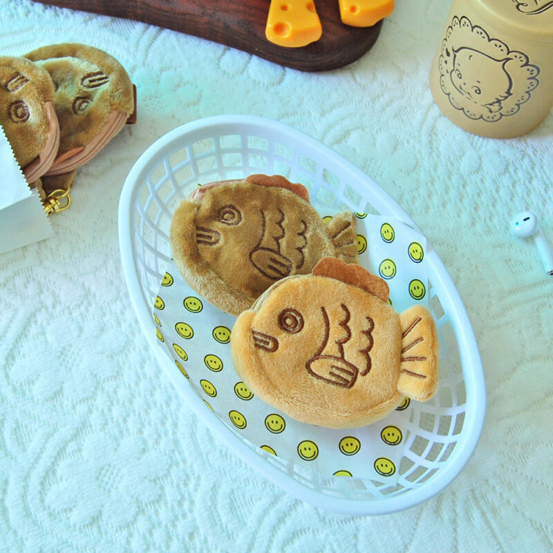 

Bungeoppang Keychain Pouch (2 types) (1) Well done