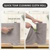high quality50 Pack Washable Reusable Cleaning Cloths Microfiber Towel Tear Away Cleaning Towels Roll 12×12 Absorbent Rags Drying Dishcloths For