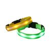 Solid Nylon LED Light Dog Collar 3 Models Shining for Night Walking  Anti-lost Safety Glow Luminous Collars Pet Cat Supplies