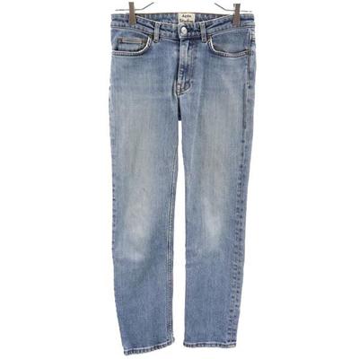 Straight Denim Pants W25 Jeans Women Used