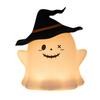 Night Light Ghost Face Design LED Energy-Saving Ambient Light Portable Compact Soft Light Source Pat Light Halloween Party Decor