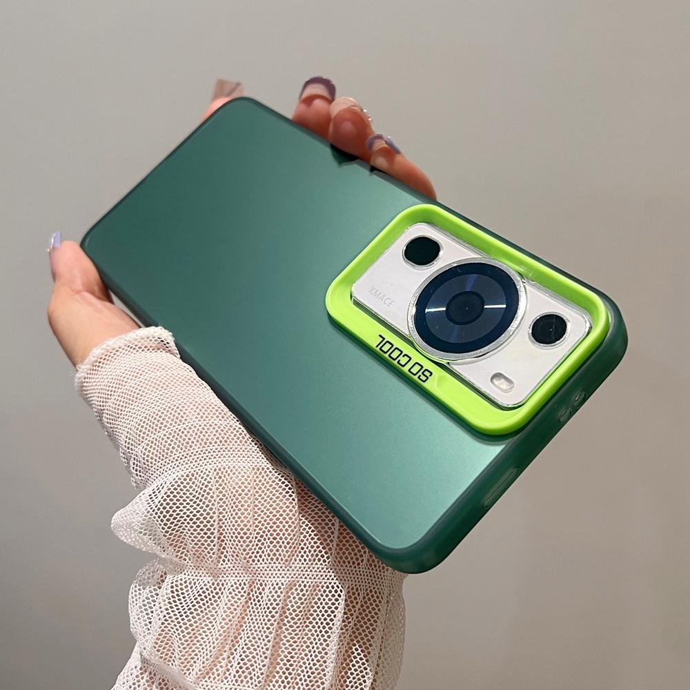 KEYSION Metallic Aurora Skin Matte Case for Huawei nova 12s 11 Pro 10 9 8 Silicone Shockproof Phone Cover for Honor 90 5G 70 50