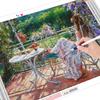 Diamond Painting 5D Schönheit Diamant Stickerei Set Garten mit Runden Strass Mosaik Kunst Heimdekor