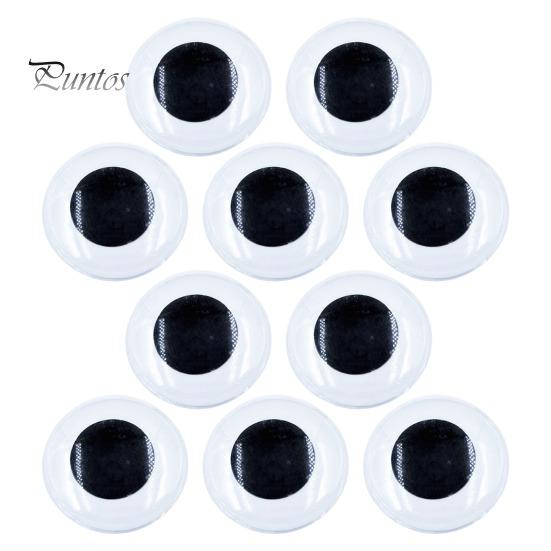 

10 шт. Большие наклейки с выпученными глазами, самоклеящиеся наклейки на Хэллоуин, легко отклеиваются и приклеиваются, большие глаза для проектов «сделай сам», домашнего декора 8 cm