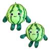 Watermelon Plush Keychain Cute Fruit-Themed Stuffed Toy with Funny Faces Cute Bag Charm Pendant Adorable Gift for Friends Kids