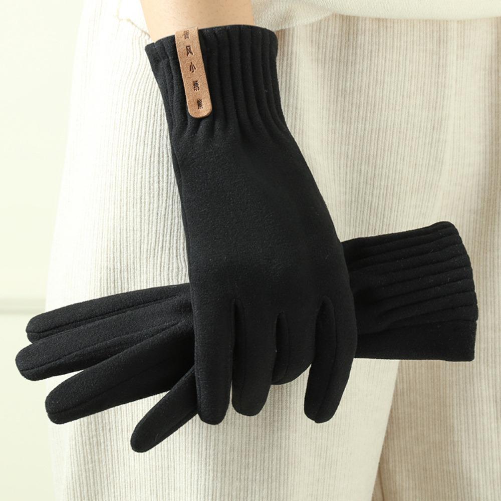 Touchable Screen Touch Screen Gloves Warm Driving Mittens New Full Finger Gloves  Outdoor Sports