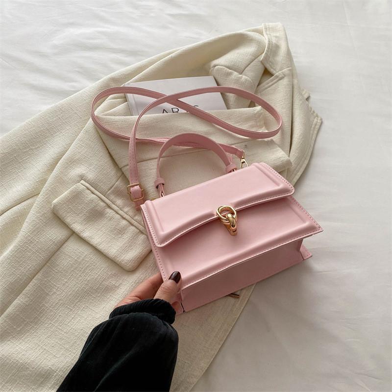 Stylish Vintage Small Crossbody Bag For Women In Trendy Black Pink White Khaki Coffee Colors