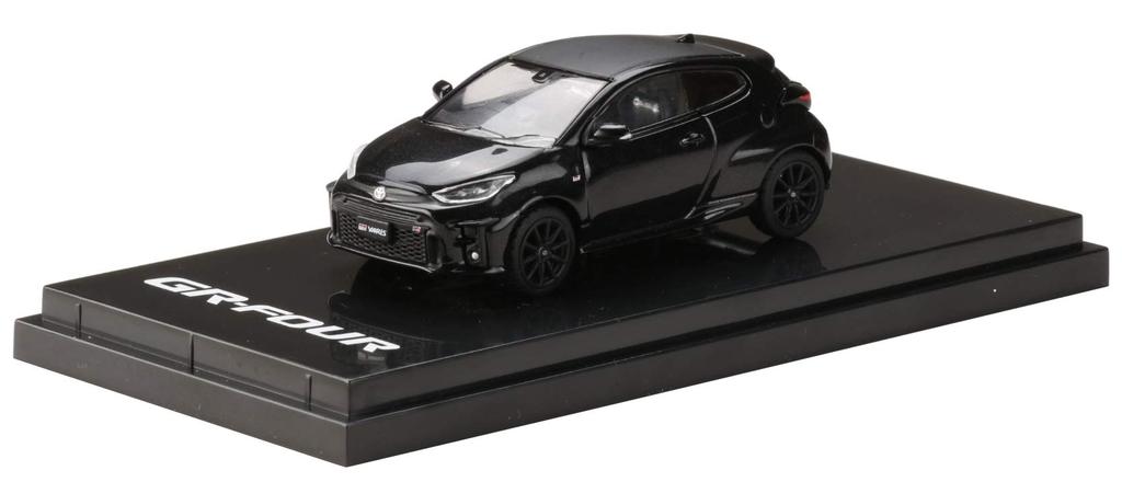 Hobby JAPAN Toyota GR YARIS RZ High Performance Precious Black Pearl Finished Product HJ641024HBK 1/64