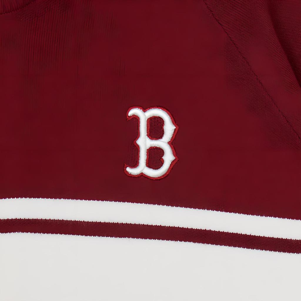 New MLB VARSITY BOSTON RED SOX Jackets & Coats Women's Burgundy 3FKCV0144-43WIS