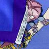HERMES Carre90 Doll HELLO DOLLY Hello Dolly  Scarf silk purple