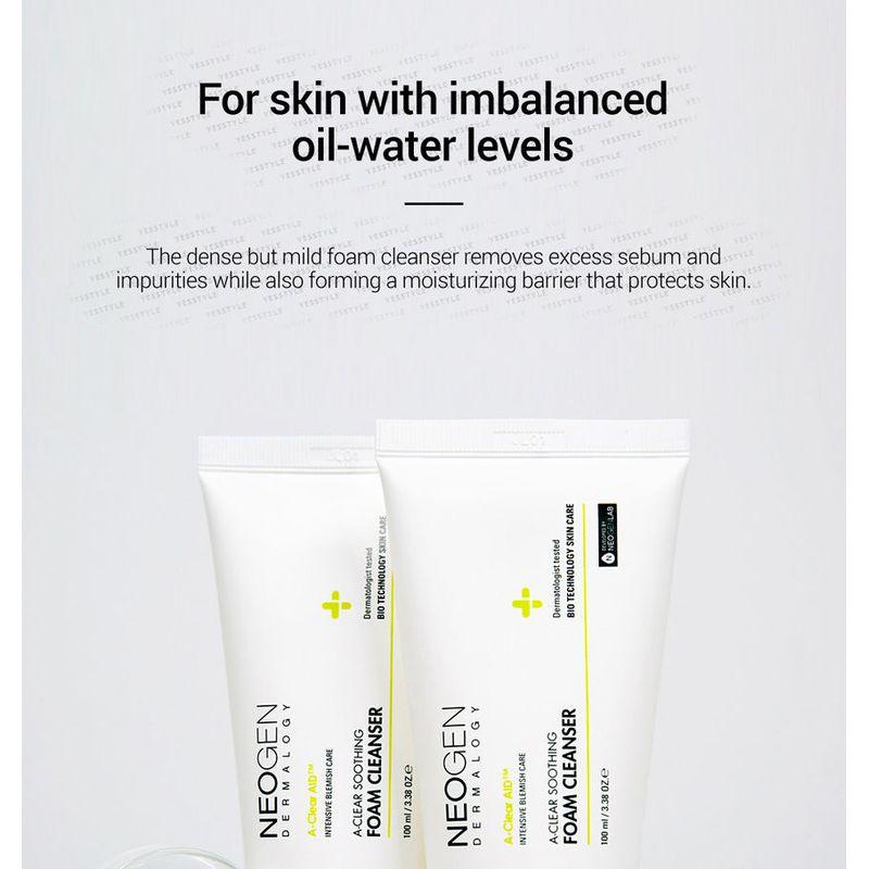 NEOGEN Dermalogy A-Clear Aid Soothing Foam Cleanser