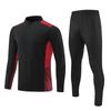 Stand Collar Half Zip Sweatsuit Set Men's Basketball Training Camp Tracksuit Custom Logo Print Sports Jacket