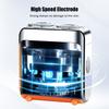 USB Mini Electric Smart Shaver Household Car Shaver Digital Display Dual Blade Rechargeable Shaver Powerful Beard Trimmer Tool