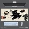 Cartoon Cute Cat Mouse Pad Large Anti Slip Lock Edge Game Pads Computer Office Desktop Keyboard Mat