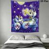 Diddl Wall Tapestry Aesthetic Wall Hanging Printed Fabric Blanket Decorative Tapestries for Bedroom Living Room Home Decor