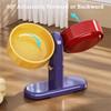 Neck Protection Double Dog Bowl Anti-Leakage Cat Bowl Portable High Legged Bowl  for Cats Dogs